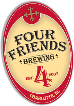 Four Friends Brewing, Est. 2007, Charlotte NC